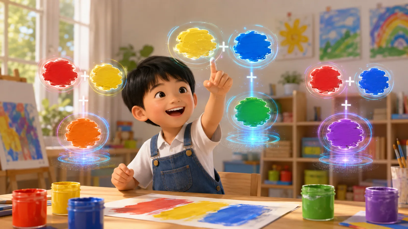 สีและการผสมสี
