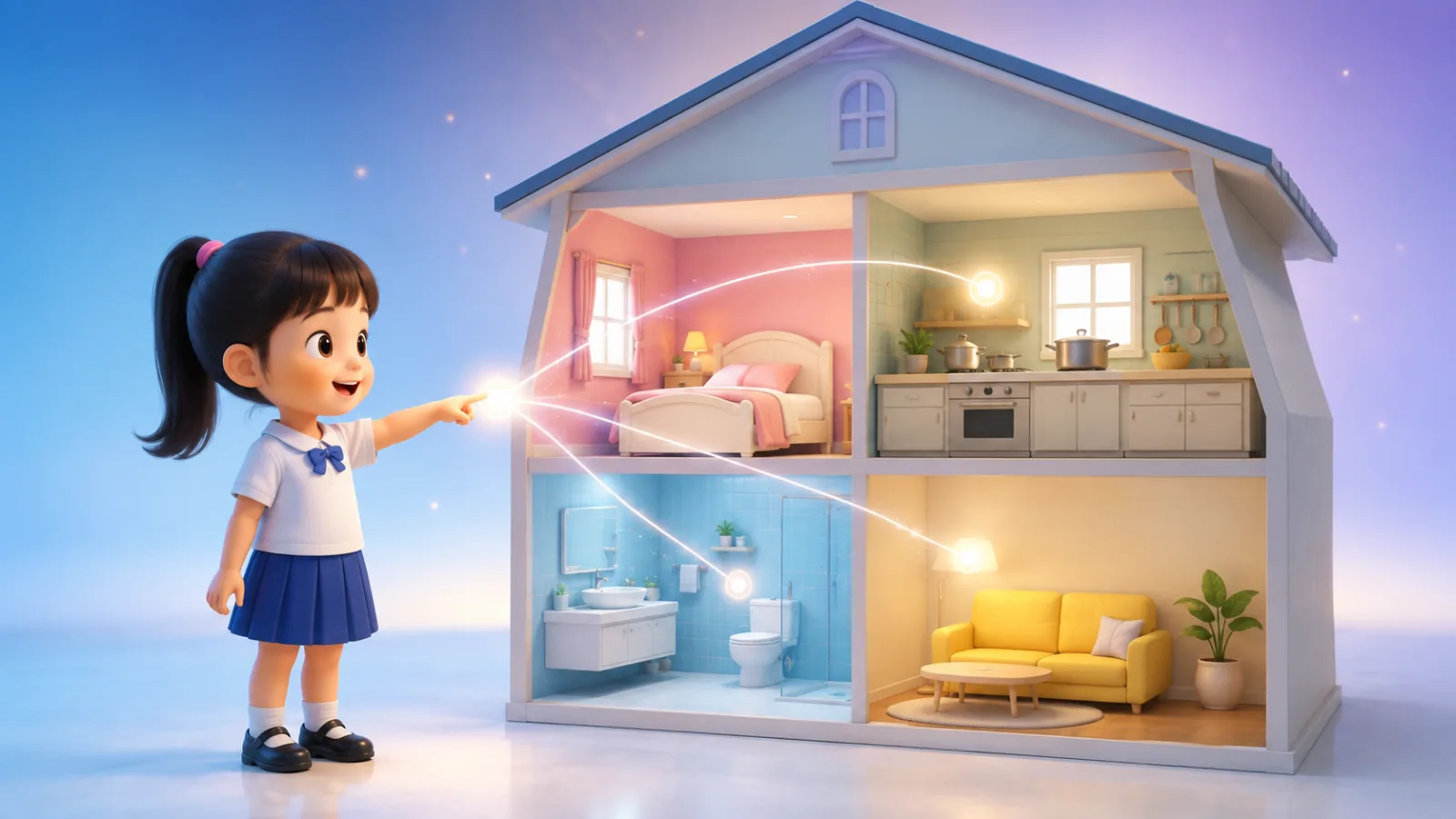 ห้องต่าง ๆ ในบ้าน