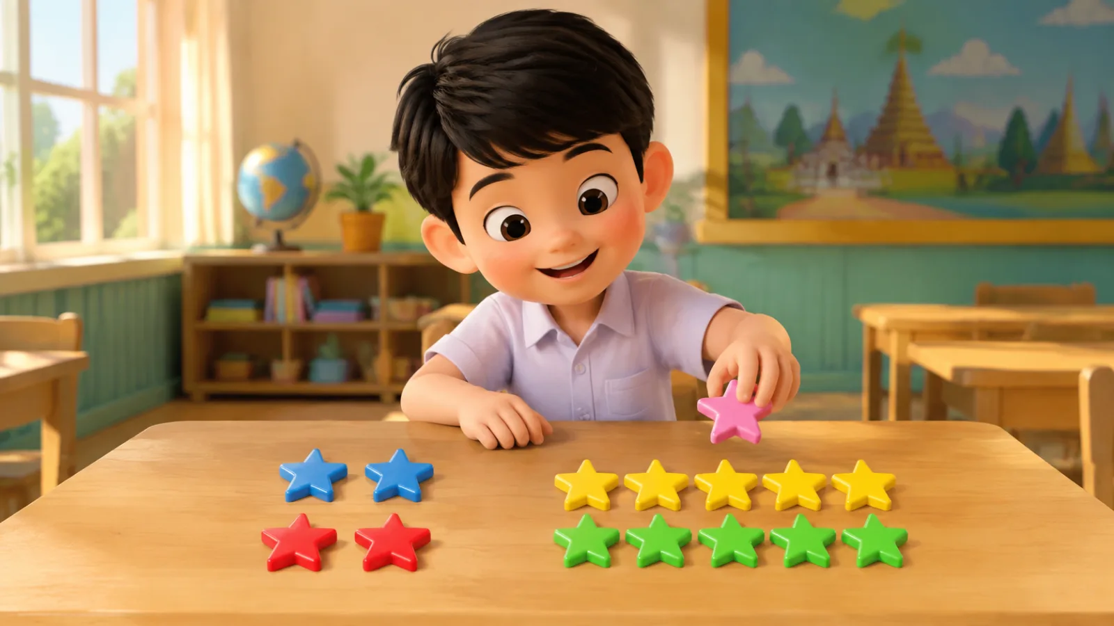 สูตรคูณแม่ 2 และแม่ 5