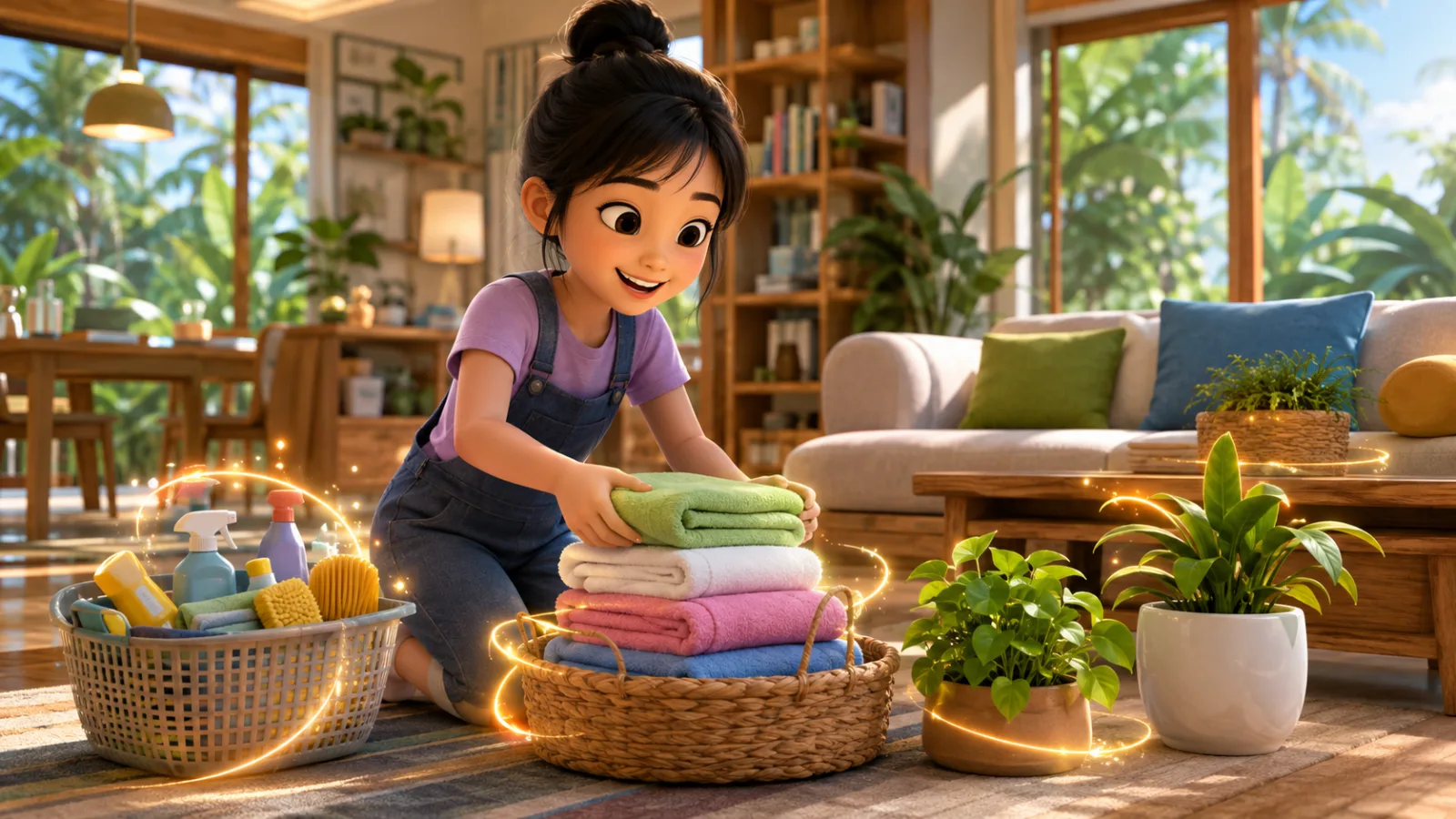 งานบ้านและการดูแลที่อยู่อาศัย