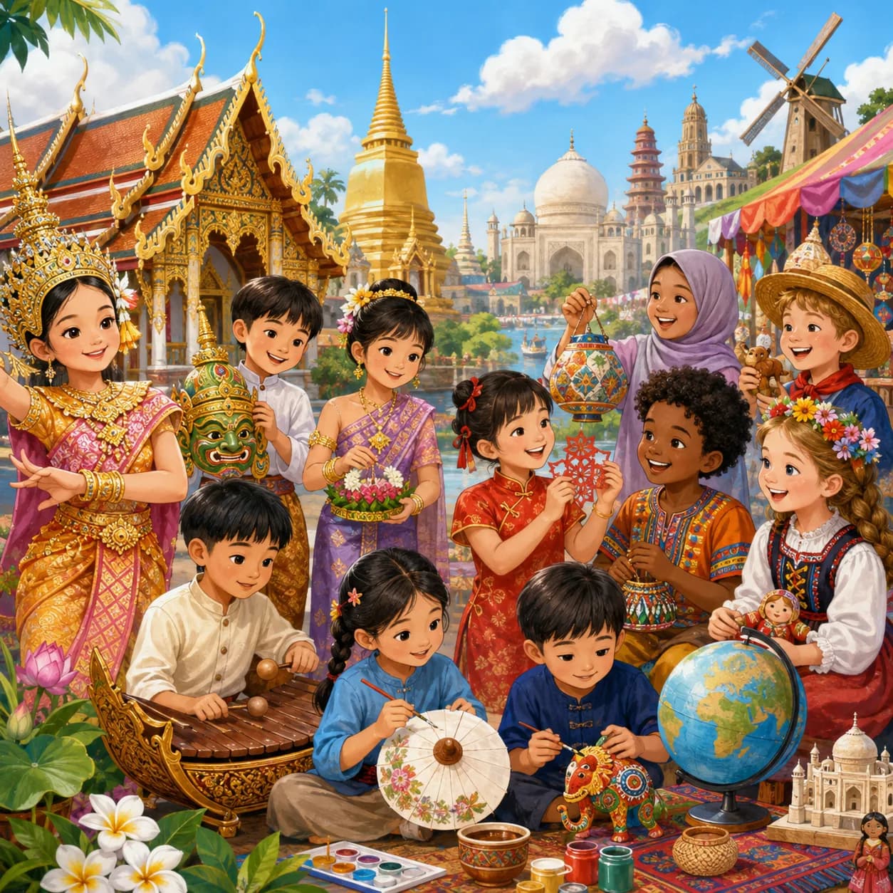 วัฒนธรรมไทยและสากล