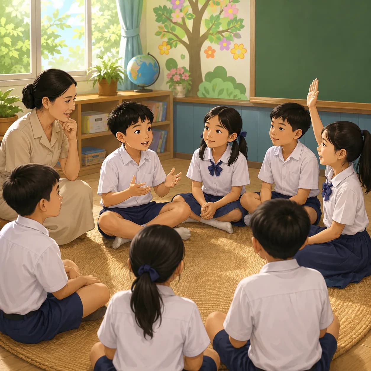 ฟังและพูดอย่างมีมารยาท