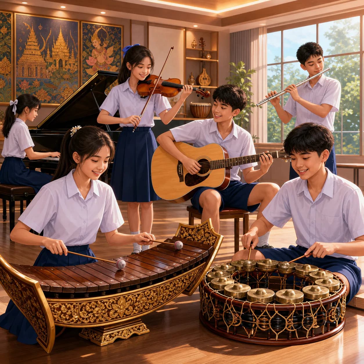 ดนตรีไทยและสากล