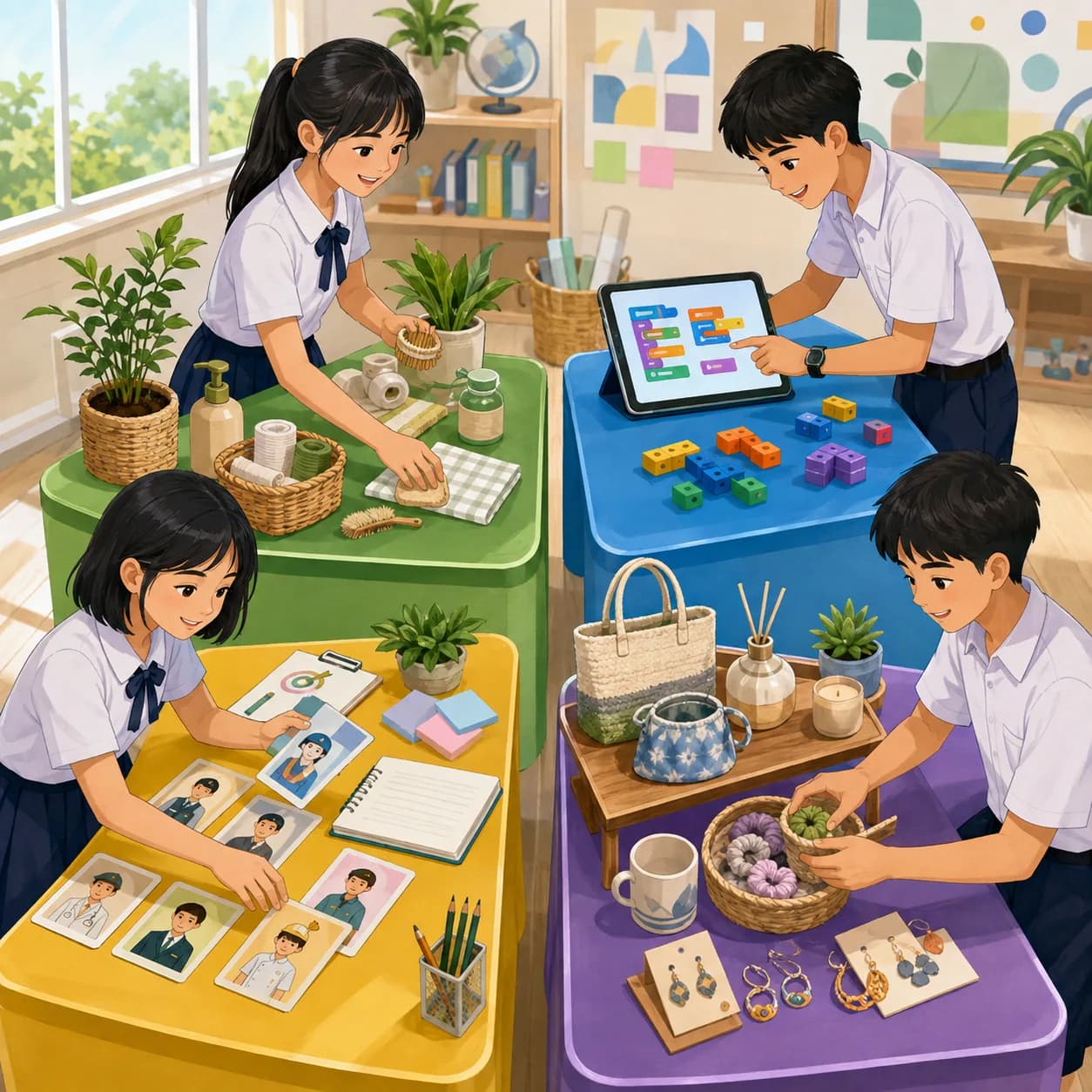 จัดกลุ่มความรู้การงาน