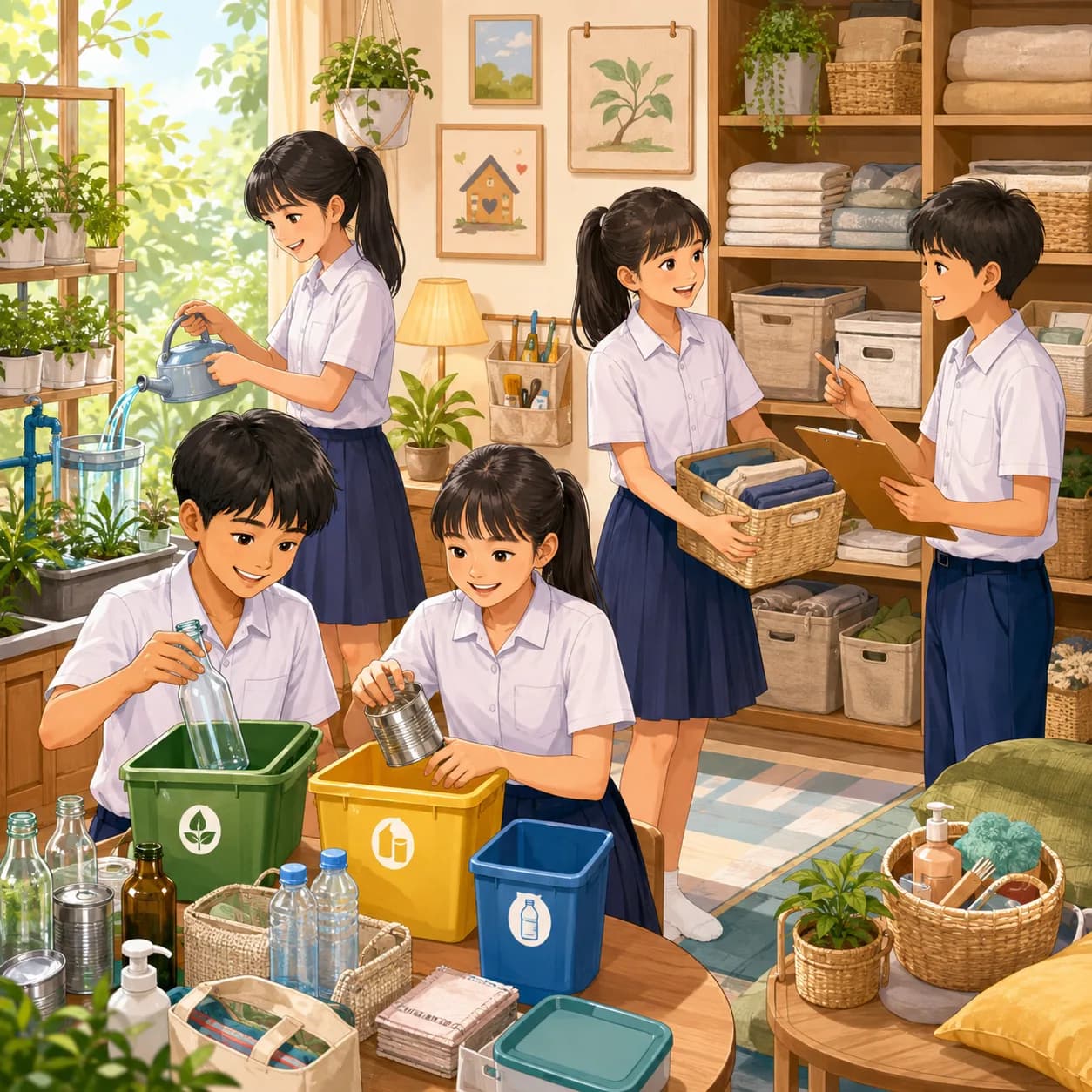 การจัดการบ้านและทรัพยากร