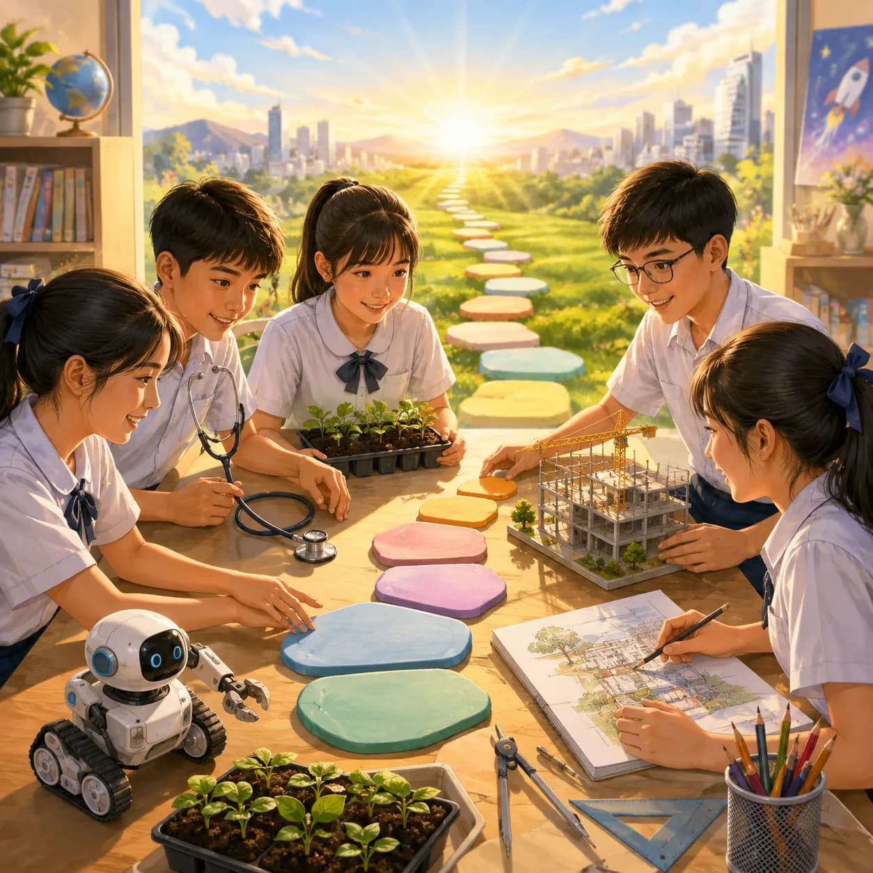 การเลือกอาชีพและการวางแผนชีวิต