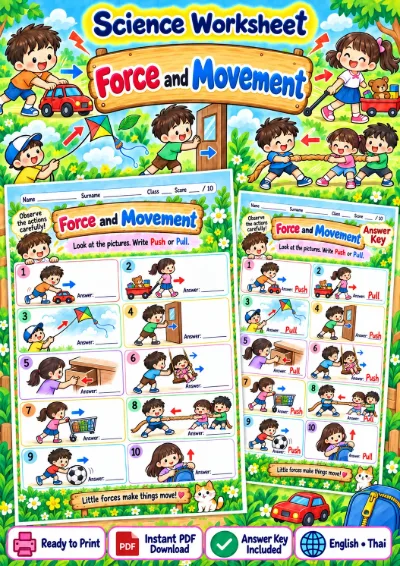 Force and Movement - Push or Pull