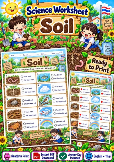Soil - Circle the Answer